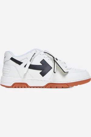 OFF-WHITE Out Of Office leather sneakers