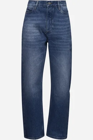 STUDIO NICHOLSON Blue denim Ruthe jeans