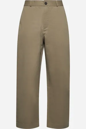 STUDIO NICHOLSON Beige twill Bosworth pant