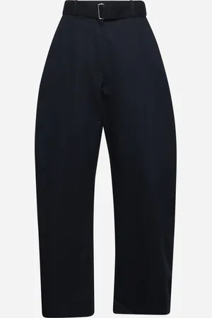 STUDIO NICHOLSON Blue twill Doring pant