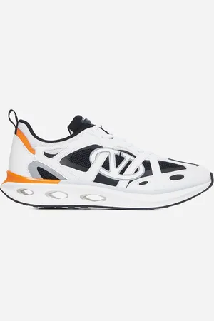 VALENTINO GARAVANI VLogo Easyjog mesh and leather sneakers