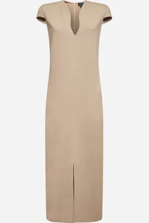 Giorgio Armani Nude punto Milano sheath dress
