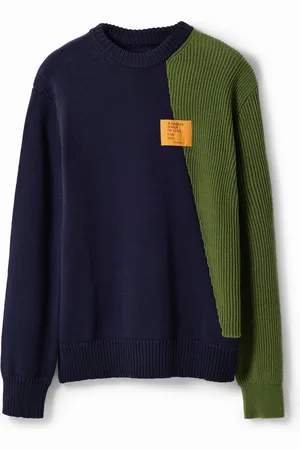 Desigual Two-tone combination jumper