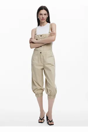 Desigual Detachable denim overalls