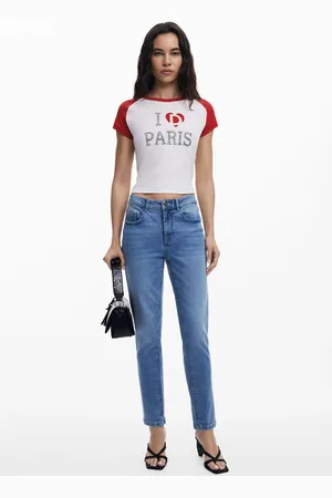 Desigual Plain skinny jeans