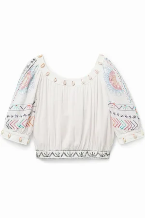 Desigual Cropped blouse