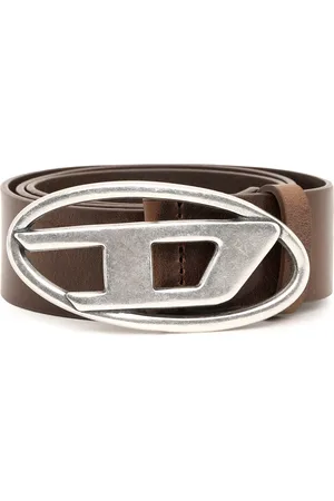 Diesel Leather belt with D buckle Belts