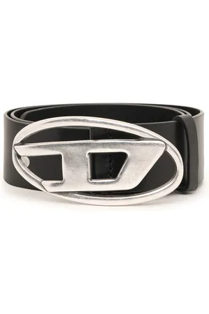 Diesel Leather belt with D buckle Belts