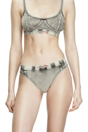 Diesel Briefs in denim effect jersey Panties