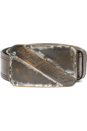 Diesel 4cm archival belt with rust effect buckle Belts