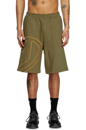 Diesel Sweat shorts with maxi D logo Shorts
