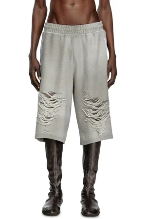 Diesel Shorts with distressed knees Shorts