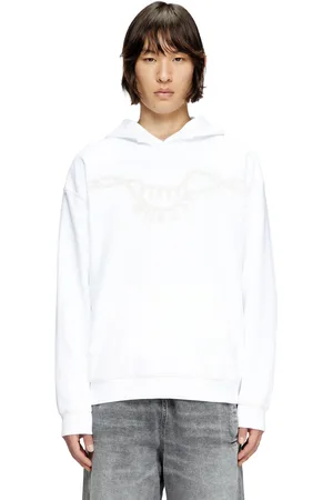 Diesel Hoodie with charm necklace print Sweaters