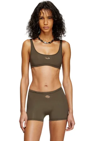 Diesel Sports bra with cut out logo Bras