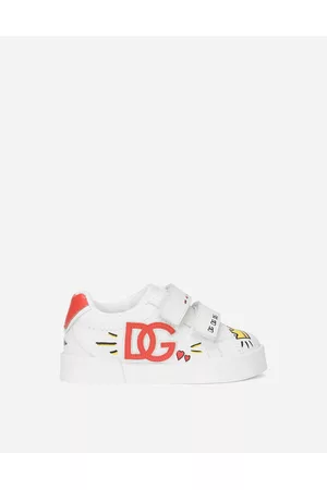 Dolce & Gabbana Sneakers - Shoes for First Steps (19-26) - First steps Portofino Light sneakers with DG logo female 19