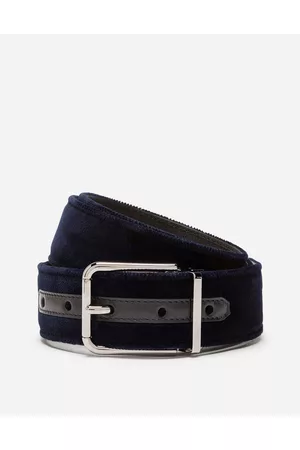 Dolce & Gabbana Belts - Collection - Velvet belt male 95