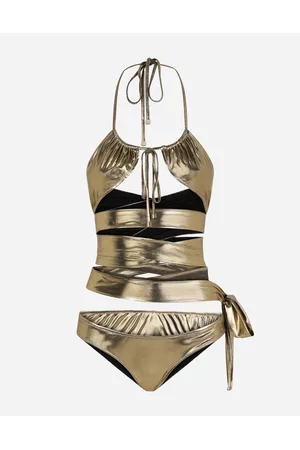 Dolce & Gabbana Bikinis - Beachwear - Bikini with wraparound lace ties female 1
