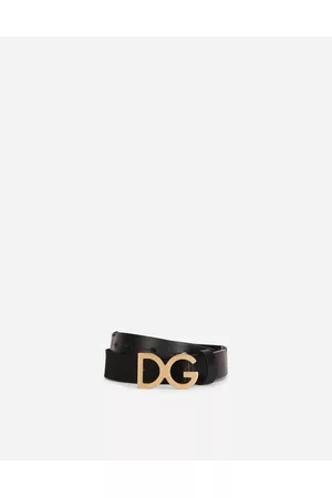 Dolce & Gabbana Belts - Accessories - Stretch tape belt with DG buckle male XL