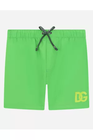 Dolce & Gabbana Swim Shorts - Beachwear - Nylon swim trunks with DG logo male 2