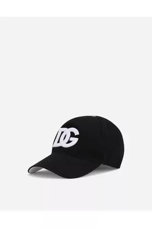 Dolce & Gabbana Hats - Hats and Gloves - Cotton baseball cap with DG embroidery male 57