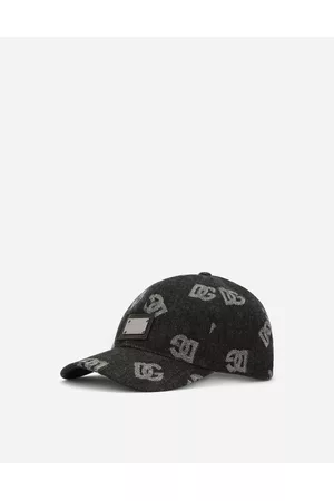 Dolce & Gabbana Hats - Hats and Gloves - Jacquard baseball cap with DG Monogram male 57