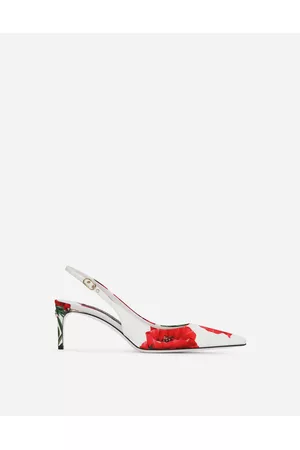 Dolce & Gabbana High Heels - Pumps and Slingback - Printed fabric slingbacks female 39