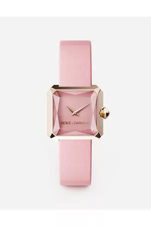Dolce & Gabbana Watches - Watches&Straps - Gold watch with silk strap female OneSize
