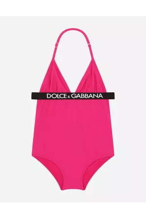 Dolce & Gabbana Swimsuits - Beachwear - One-piece swimsuit with dolce&gabbana logo female 3