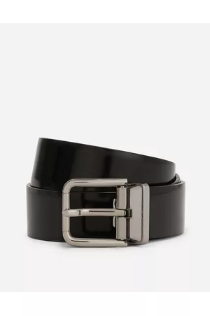 Dolce & Gabbana Belts - Belts - Brushed calfskin belt male 85