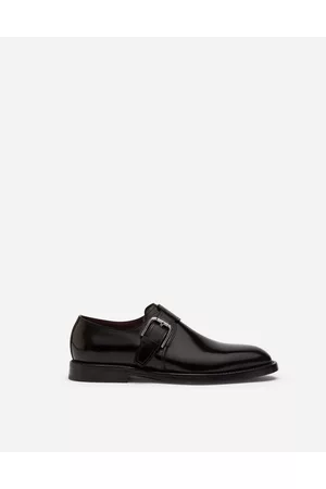 Dolce & Gabbana Loafers - Loafers and Moccasins - Brushed calfskin monk strap shoes male 44