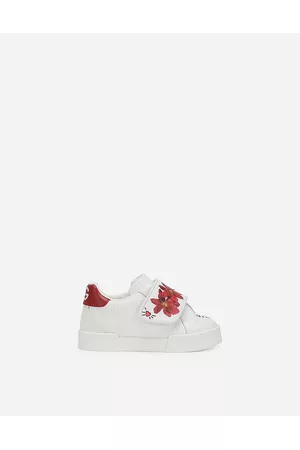 Dolce & Gabbana Floral shoes - Shoes for First Steps (19-26) - Floral-print Portofino Light sneakers female 20