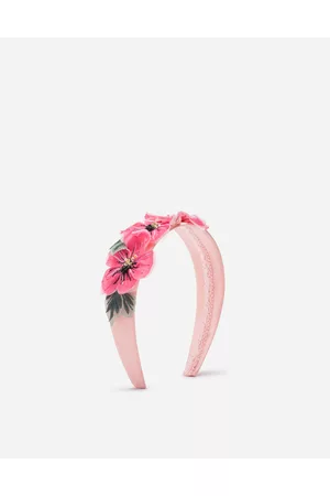 Dolce & Gabbana Headbands - Accessories - Headband with floral chiffon application female OneSize