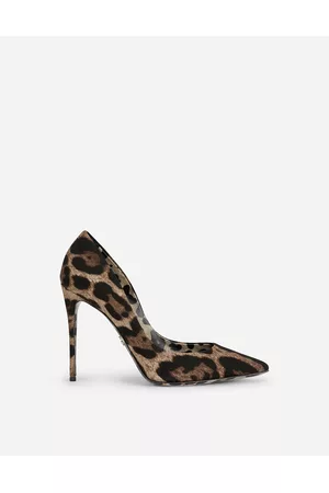 Dolce & Gabbana High Heels - Pumps and Slingback - Leopard-printed cotton pumps female 36