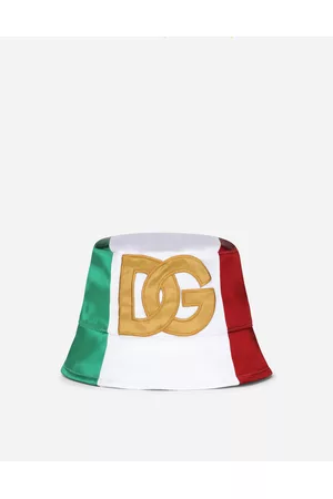 Dolce & Gabbana Hats - Hats and Gloves - Satin bucket hat with DG logo male 57