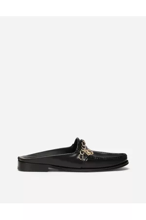 Dolce & Gabbana Sandals - Sandals and Slides - Calfskin nappa Visconti slippers male 41