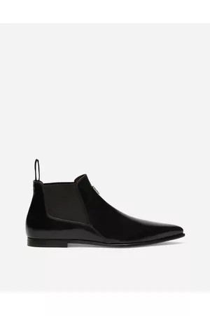 Dolce & Gabbana Ankle Boots - Boots - Brushed calfskin nappa Achille ankle boots male 44