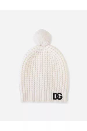 Dolce & Gabbana Hats - Accessories - Basketweave-stitch hat with DG logo patch male S