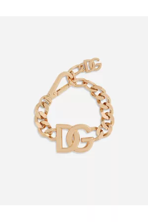 Dolce & Gabbana Bracelets - Bijoux - Link bracelet with DG-logo male OneSize
