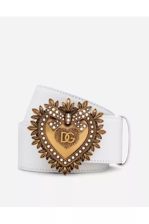 Dolce & Gabbana Belts - Belts - Leather Devotion belt female 65