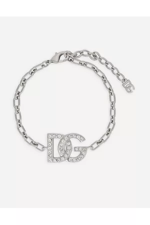 Dolce & Gabbana Bracelets - Bijoux - Link bracelet with DG logo male OneSize