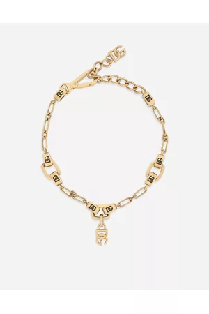 Dolce & Gabbana Necklaces - Bijoux - Necklace with DG logo pendant male OneSize