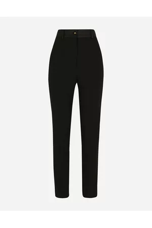 Dolce & Gabbana Suit Pants - Trousers and Shorts - Woolen tuxedo pants female 40