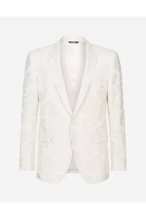 Dolce & Gabbana Floral Suits - Suits and Blazers - Floral jacquard Martini-fit suit male 48