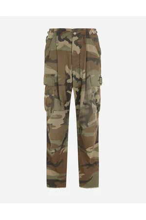 Dolce & Gabbana Cargo Pants - Trousers and Shorts - Camouflage-print cargo pants female 42