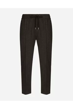 Dolce & Gabbana Plaid Shorts - Trousers and Shorts - Glen plaid jersey jogging pants male 48