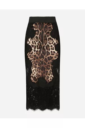 Dolce & Gabbana Skirts - Skirts - Lace handbag with DG logo female 36
