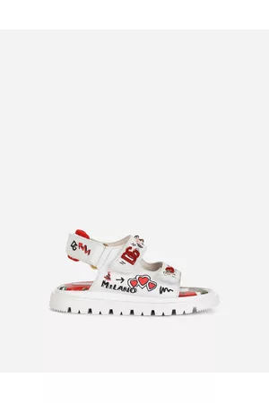 Dolce & Gabbana Sandals - Shoes for First Steps (19-26) - Poppy-print first steps sandals female 19
