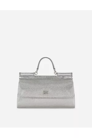 Dolce & Gabbana Bags - Handbags - Satin Sicily bag with fusible rhinestones female OneSize
