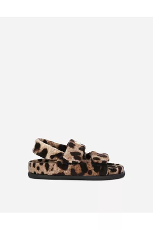 Dolce & Gabbana Sandals - Shoes (24-38) - Leopard-print terrycloth sandals female 27