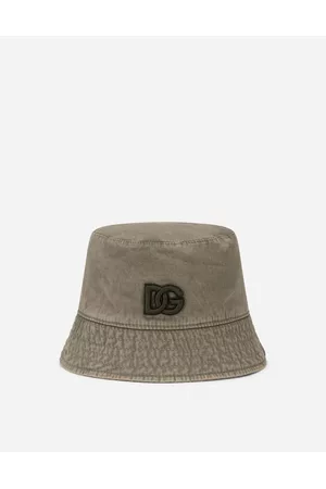 Dolce & Gabbana Hats - Accessories - Bucket hat with DG logo patch male S